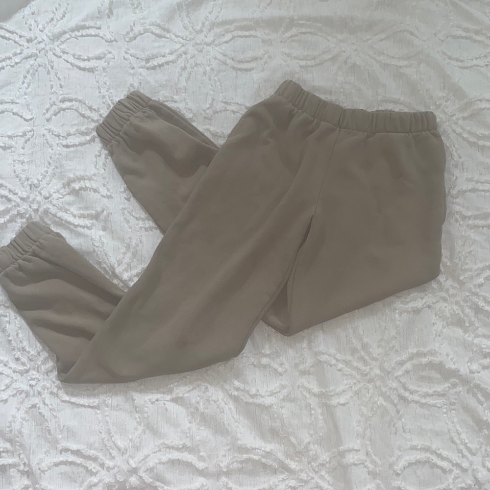 Pacsun John Gault Beige One size sweatpants